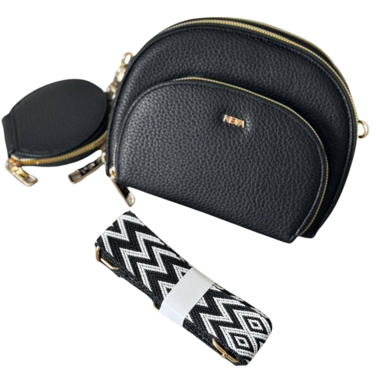 cartera pequeña para mujer keva color gris de uso diario en Neiva Colombia